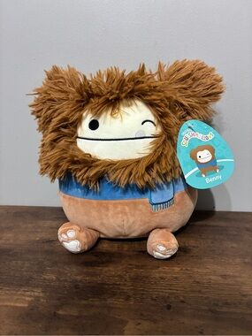 BNWT Squishmallows 8” Benny the Bigfoot